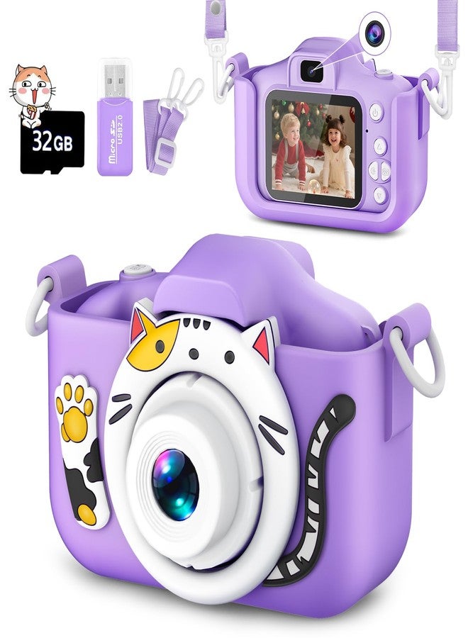 DITUPAN Kids Camera for Girls Boys Christmas Birthday Festival Gift for Kids,Digital Camera for Toddlers Toys for 3 4 5 6 7 8 9 10 11 12 Year Old - Image 1
